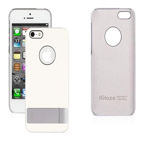 Moshi iGlaze Kameleon Stand Case for iPhone 5 5s White