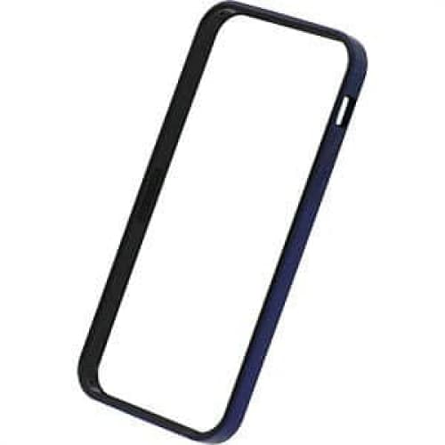 Power Support Metallic Blue Flat Bumper Set for iPhone 5