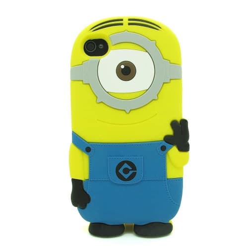 3D Single Eye Minion Despicable Me Case for iPhone 4 4s