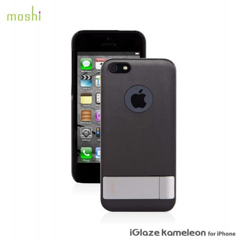 Moshi iGlaze Kameleon Stand Case for iPhone 5 5s Black