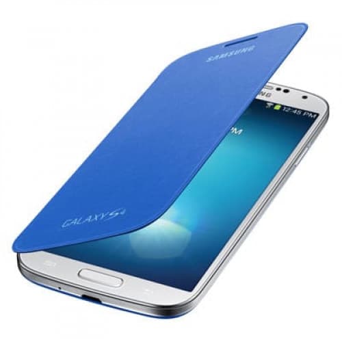 Samsung Galaxy S4 Light Blue Flip Cover
