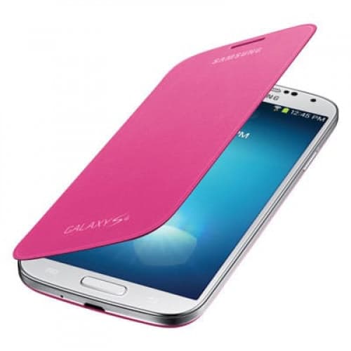 Samsung Galaxy S4 Pink Flip Cover