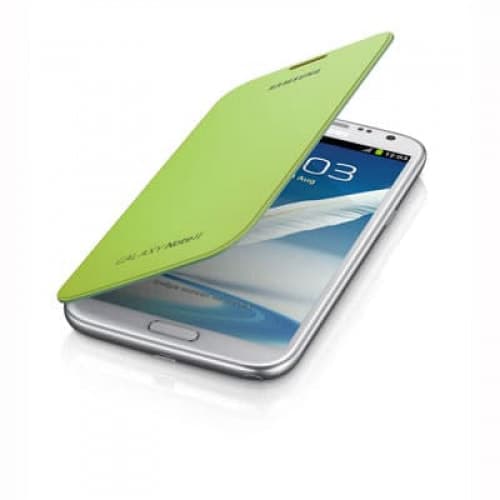 Samsung Galaxy Note II Flip Cover Lime Green