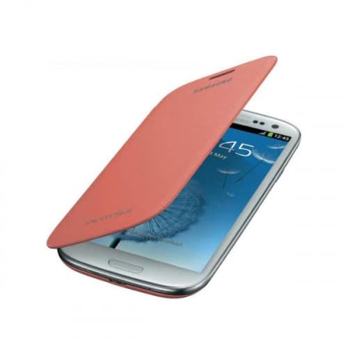 Samsung Galaxy S3 S III Flip Cover - Pink