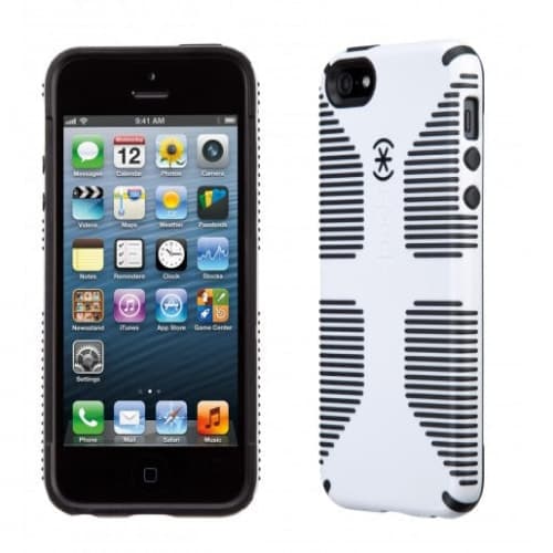 Speck Products CandyShell Grip for iPhone 5 - White/Black