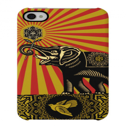 Shepard Fairey Snap Case - Elephant