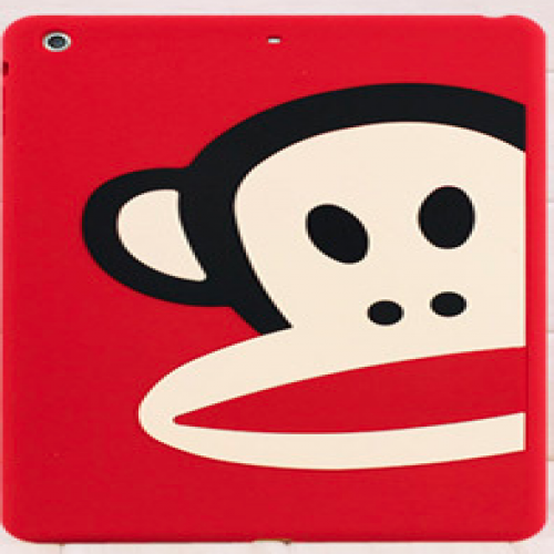 Paul Frank Silicone Case for iPad Air Half Red Monkey