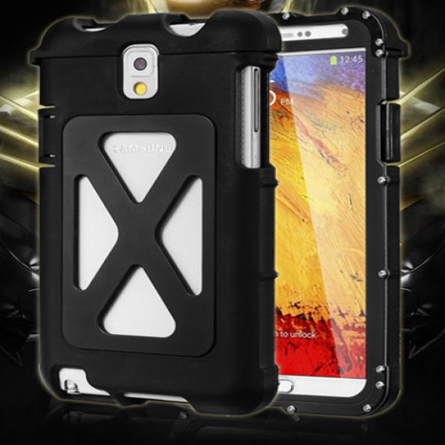 Armor King Aluminum Metal Brushed Stainless Steel Case for Samsung Galaxy S5
