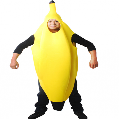 Halloween Banana Costume Adult & Kids Size