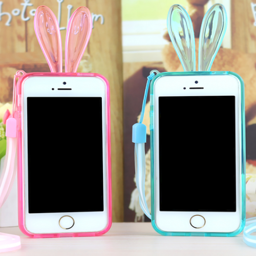 Rabbit Ears Light Up Bumper Case for iPhone 6