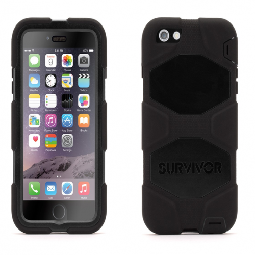 Griffin Survivor All-Terrain for iPhone 6 Plus Black Black
