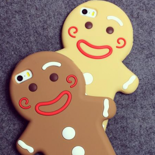 Gingerbread Man 3D Case for iPhone 5 5s