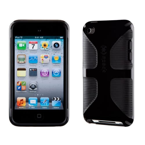 Speck Candyshell Grip for iPod Touch 4th Gen  DarkLord Black 