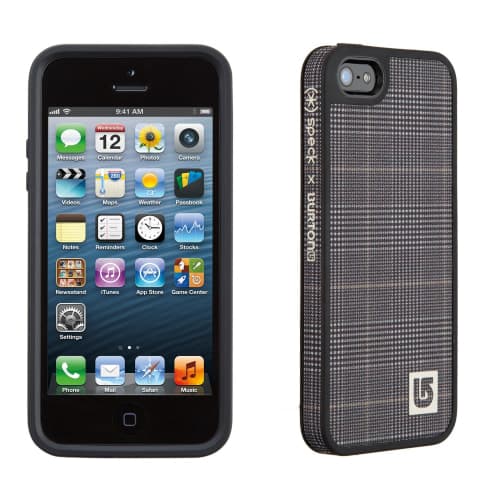 Speck FabShell Burton for iPhone 5 Prince of Wales Black