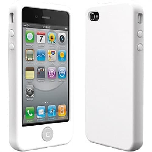 SwitchEasy Colors Milk White Silicone Case for iPhone 4
