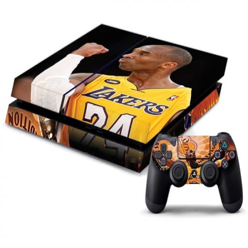 PS4 Lakers Decal Skin for Console and Controller