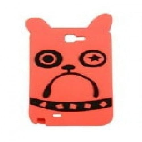 Marc Jacobs Galaxy Note 2 Case Pickles the Bulldog Orange