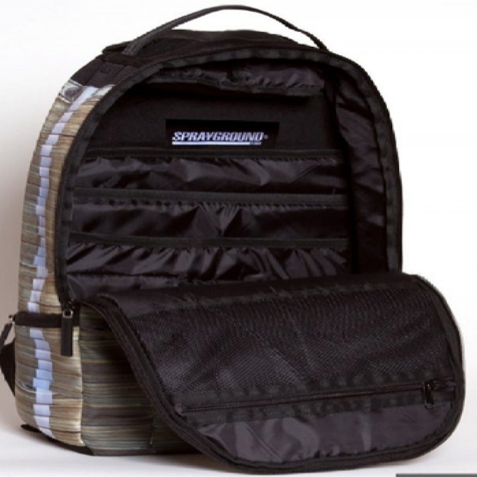 Sprayground Money Stacks Backpack Laptop Bag - WackyDot