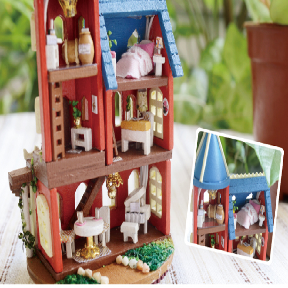 Alice Wonderland Diy Miniature House