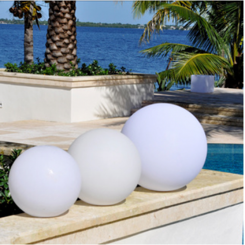 Led Color Changing Waterproof Cordless Outdoor Light Ball
