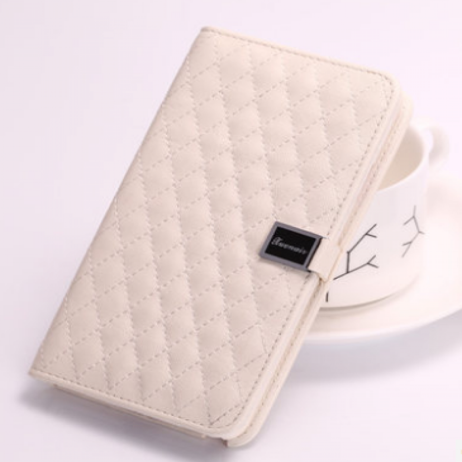 Leather Flip Wallet Case for Galaxy Note 4 - WackyDot