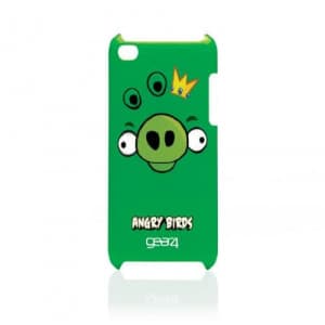 Angry Birds Case for iPod Touch 4th Gen - Pig King Green