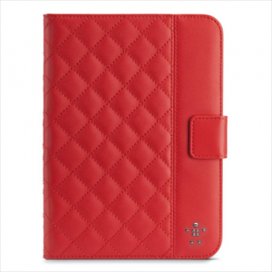 Belkin Quilted Cover with Stand for iPad Mini and iPad Mini with Retina Ruby