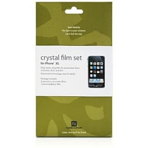 Power Support Crystal Film Set for iPhone 3G 3GS