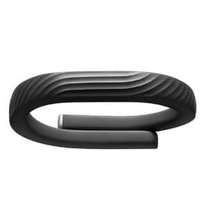 Jawbone UP24 Wireless Activity Tracker Wristband Onyx Black Medium