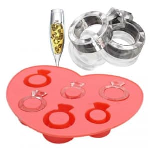 Ring Shape Ice Cubes Silicone Ice Cube Tray