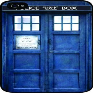 Tardis Doctor Who Police Box Time Machine iPhone 5s Case