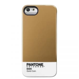 iPhone 5 Pantone Universe case by Case Scenario Gold Coin