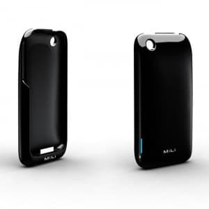 Mili Power Skin PowerSkin Black Battery Case for iPhone 3GS, 3G 