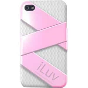 iLuv iPhone 4 Fusion Dual Layer Case (Pink & White)