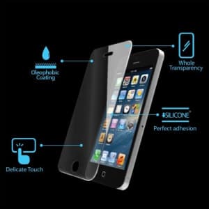 Slim Premium Tempered Glass Screen Guard Protector GLAS.tR for iPhone 5 5s 5c