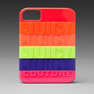 Juicy Couture Stackable iPhone 4 Case - Neon