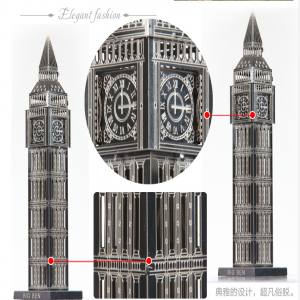 DIY 3D Stainless Steel Metal Puzzle Laser Cut-London Big Ben