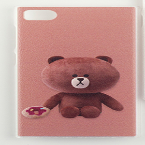 Line Character Case Brown Bear for iPhone 5 5s