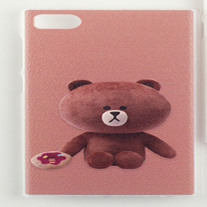 Line Character Case Brown Bear for iPhone 4 4S
