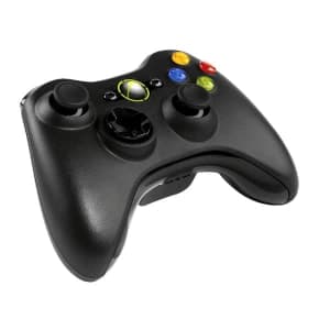 Microsoft Wireless Controller - Xbox 360 - Black - NSF-00001