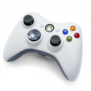Microsoft Wireless Controller - Xbox 360 - White- NSF-00001
