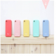 Happymori Silicon Jelly Sherbet Pastel Colors Phone Case for iPhone 4
