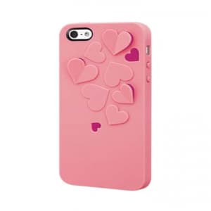 SwitchEasy Kirigami iPhone 5 5S Silicone Case - SweetLove Pink
