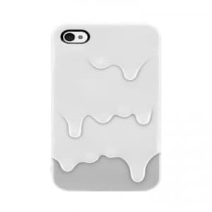 SwitchEasy Melt iPhone 4 / 4S Case - Vanilla White / Grey