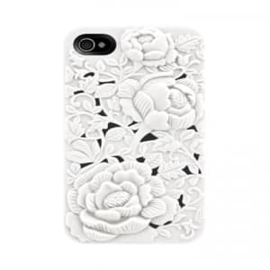 SwitchEasy Avant-Garde Blossom iPhone 4 & 4S Case - White