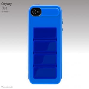 SwitchEasy Odyssey Blue UltraFrame Hardshell iPhone 4 Case 