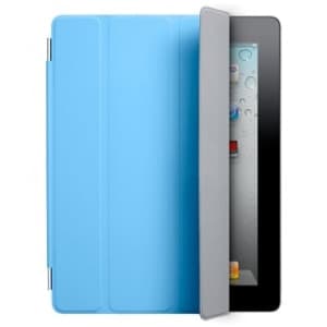 Smart Cover for Apple iPad 2 and the new iPad - Polyurethane Blue