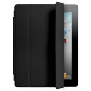 Smart Cover for Apple iPad 2 and the new iPad - Black Leather