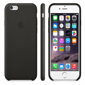 Leather Case for Apple iPhone 6 Black