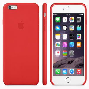 Leather Case for Apple iPhone 6 Red